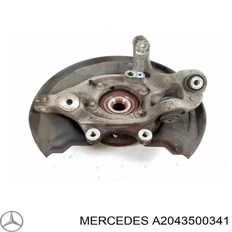 A2043500341 Mercedes pino moente (extremidade do eixo traseiro esquerdo)