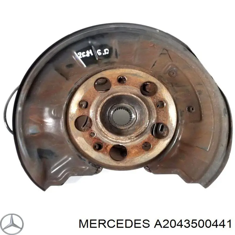Цапфа поворотная правая Mercedes 2043500441 цена, от 26.24 USD