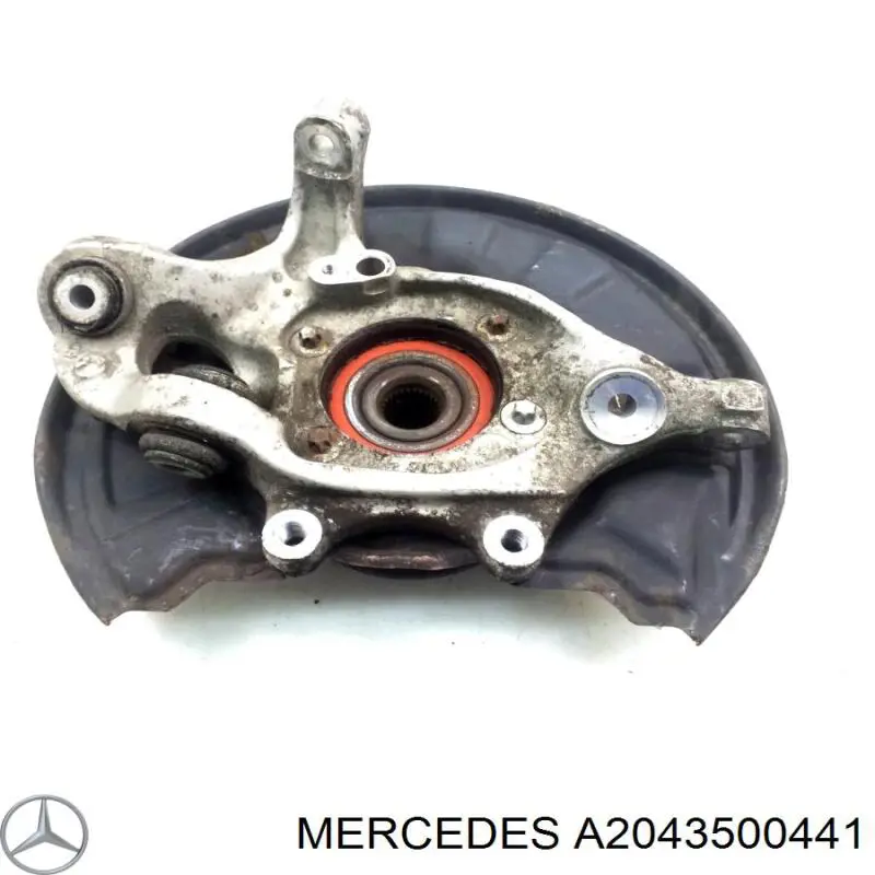 Купить 2043500441 Mercedes Цапфа - поворотный кулак задний, правый