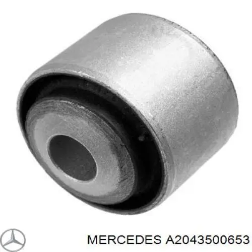 A2043500653 Mercedes braço oscilante transversal direito de suspensão traseira