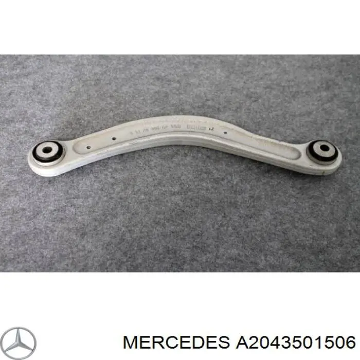 A2043501506 Mercedes braço oscilante superior esquerdo de suspensão traseira