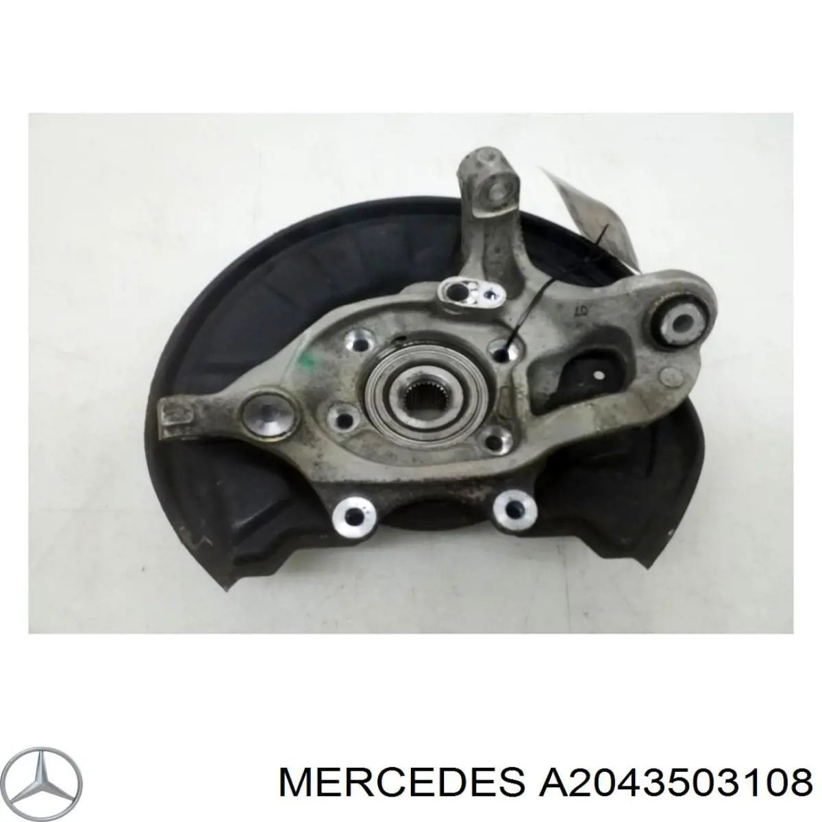 Купить 2043500341 Mercedes Цапфа (поворотный кулак) задний левый