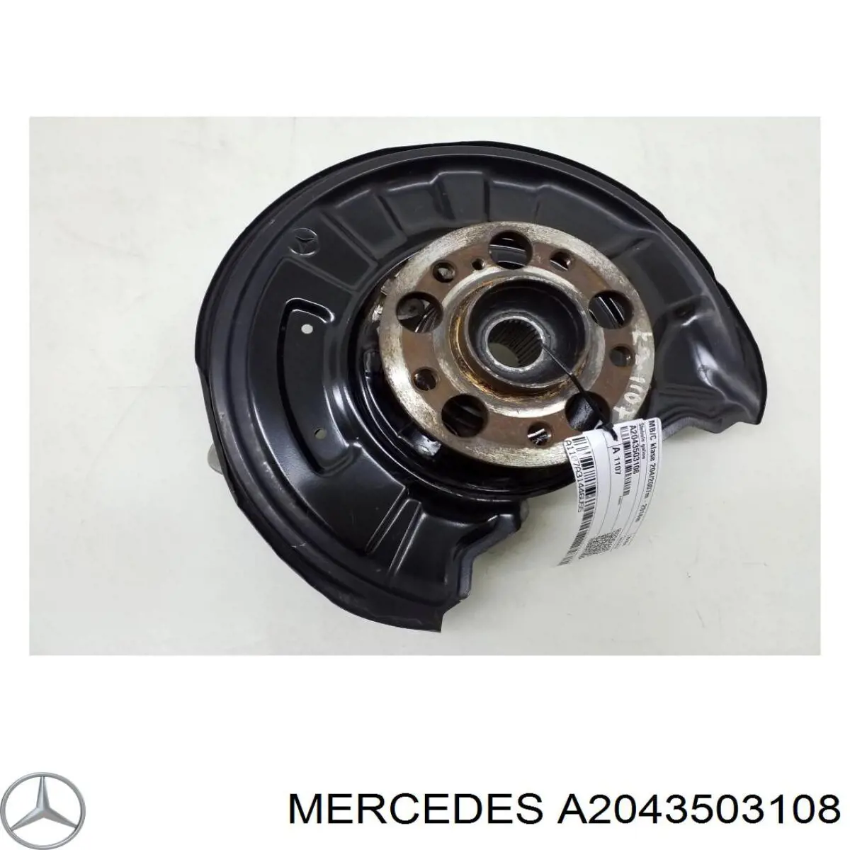 A2043503108 Mercedes pino moente (extremidade do eixo traseiro esquerdo)