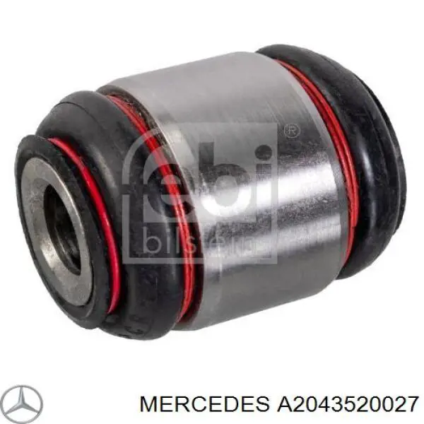 Купить A2043520027 Mercedes Сайлентблок цапфы задней