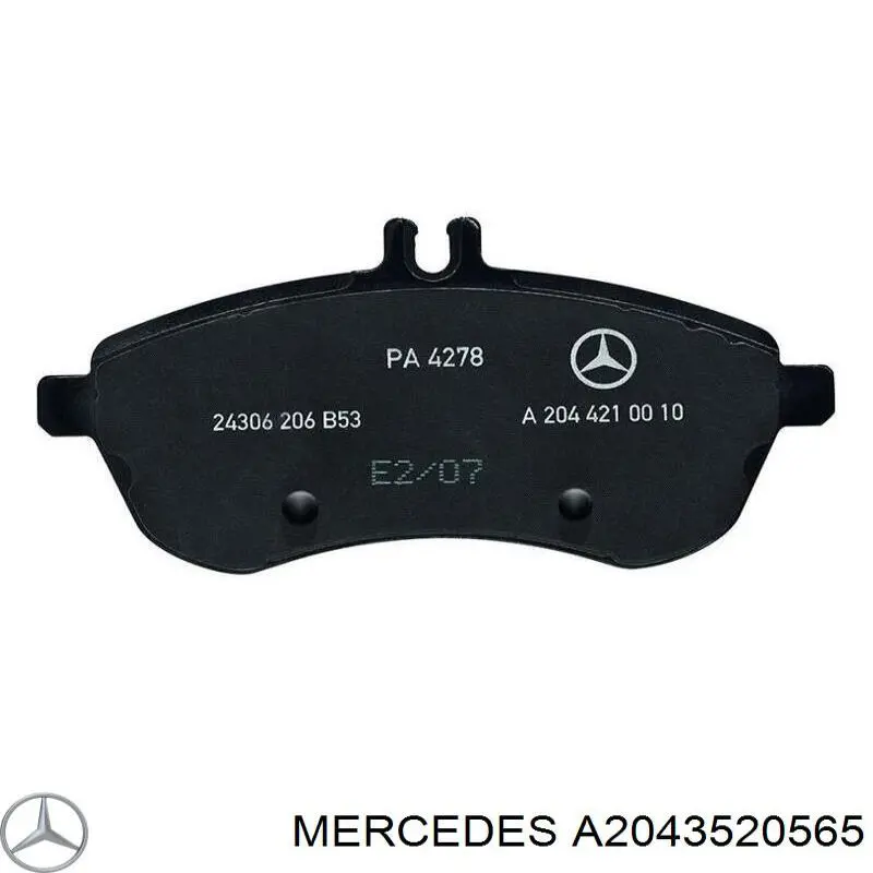 Сайлентблок заднего нижнего рычага A2043520565 Mercedes