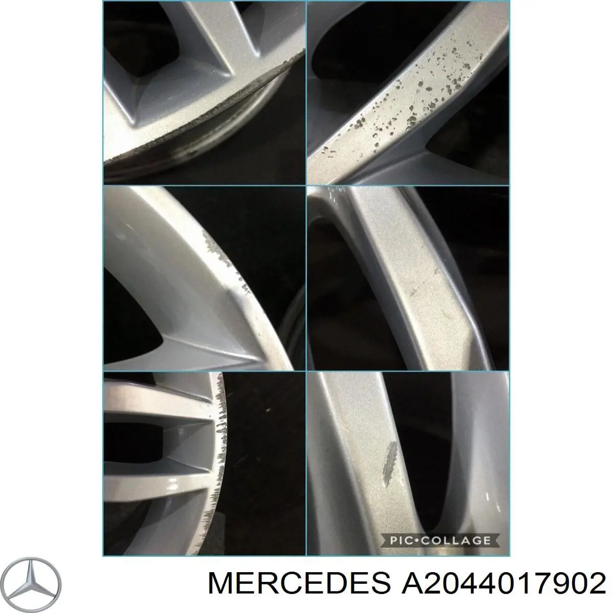 A2044017902 Mercedes Оригинальные диски