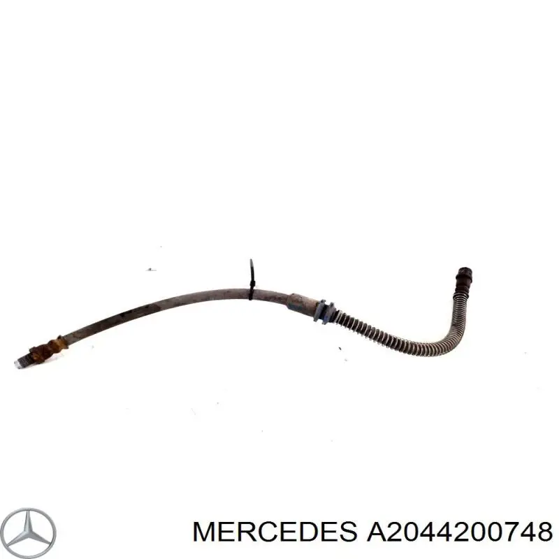 Шланг тормозной передний A2044200748 Mercedes