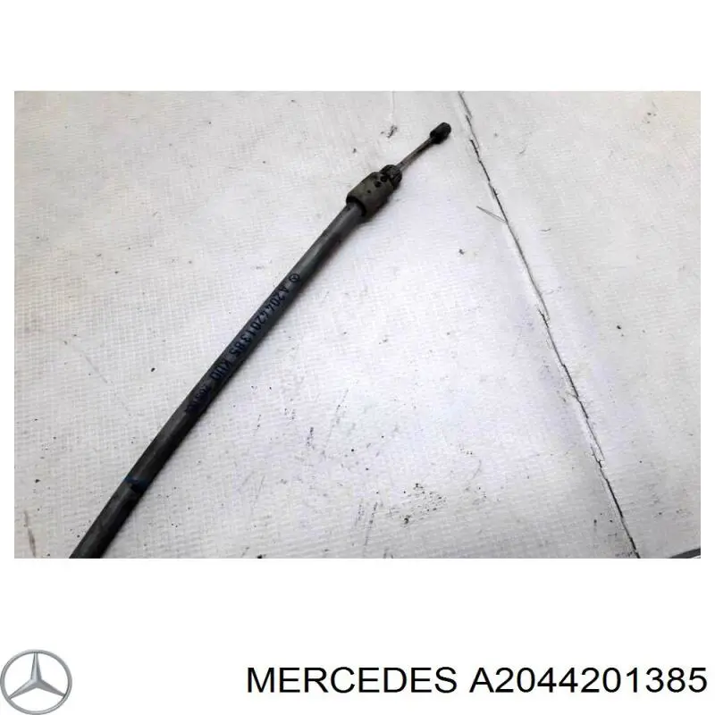 2044201385 Mercedes трос ручного тормоза передний