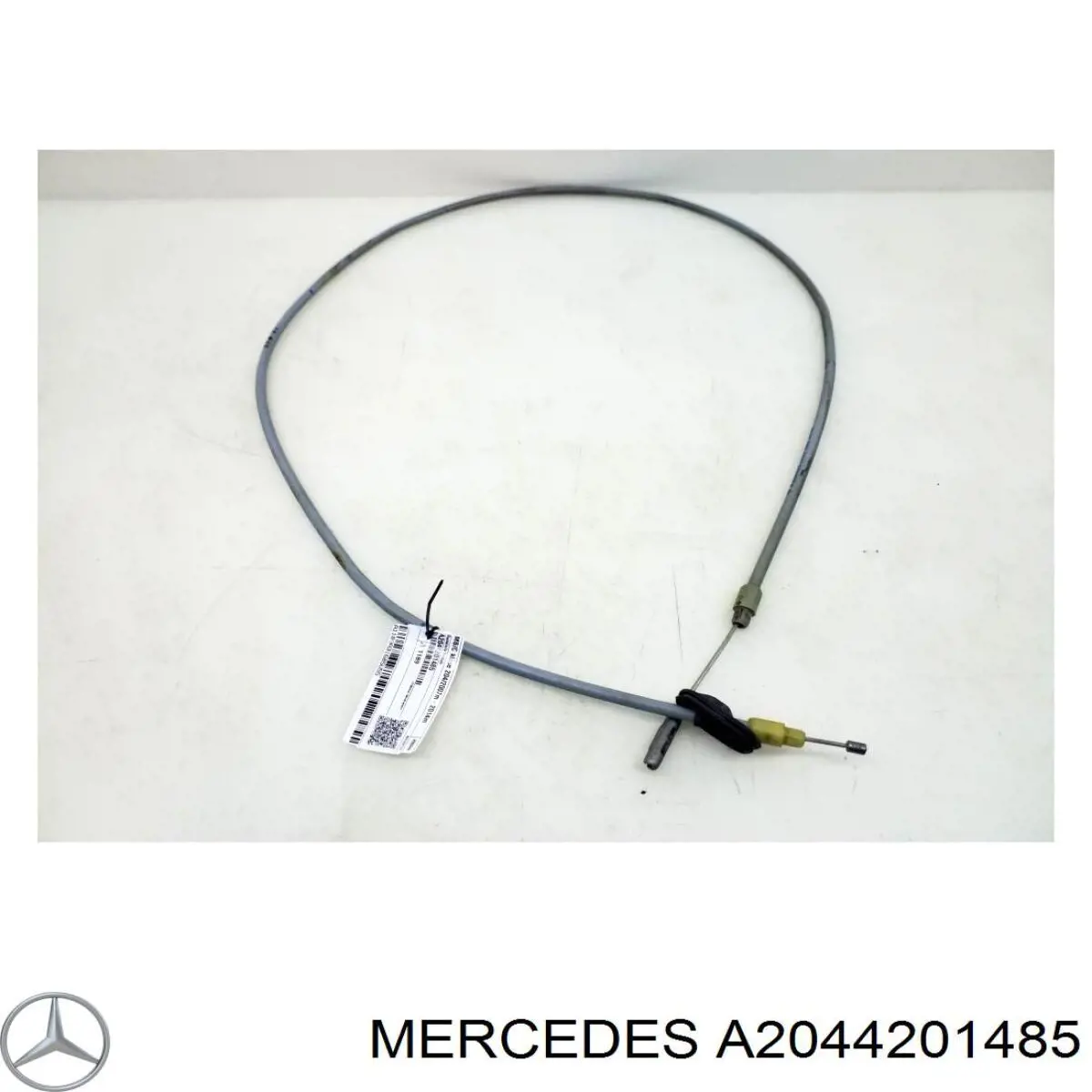 Трос ручного тормоза передний Mercedes A2044201485