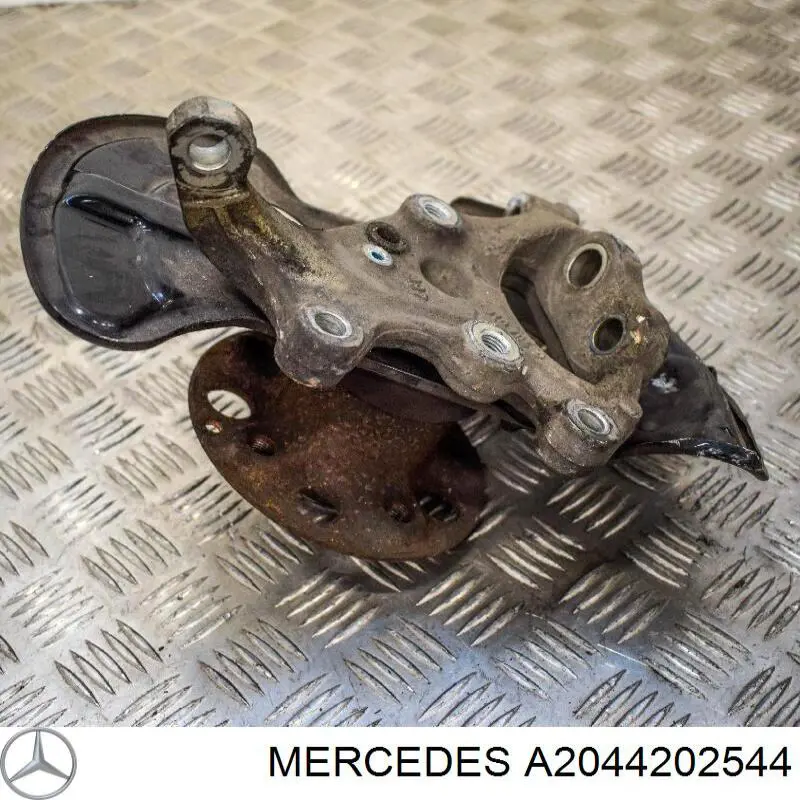 2044202544 Mercedes proteção do freio de disco dianteiro esquerdo