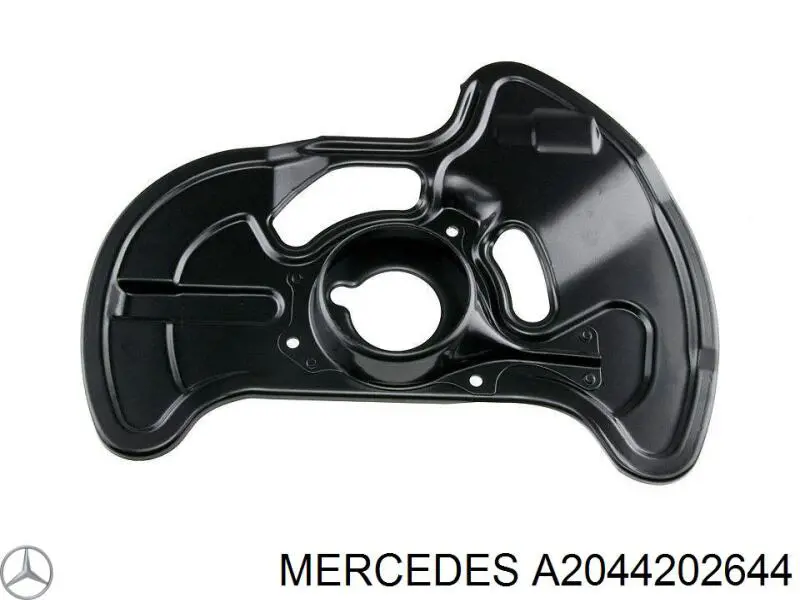 A2044202644 Mercedes защита тормозного диска переднего правого