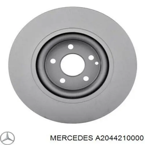 Тормоз дисковый передний Mercedes A2044210000 цена, от 82.24 USD