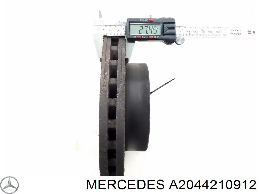 Тормоз дисковый передний Mercedes A2044210912 цена, от 63.56 USD