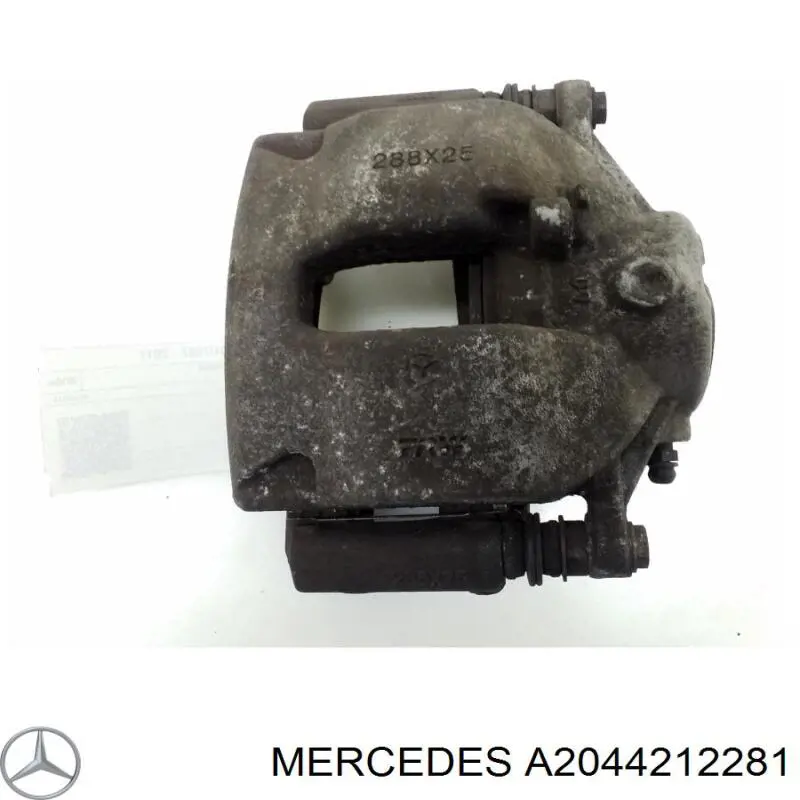Купить A2044212281 Mercedes Суппорт тормозной передний правый