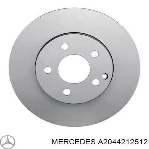 Купить A2044212512 Mercedes Ротор тормозной
