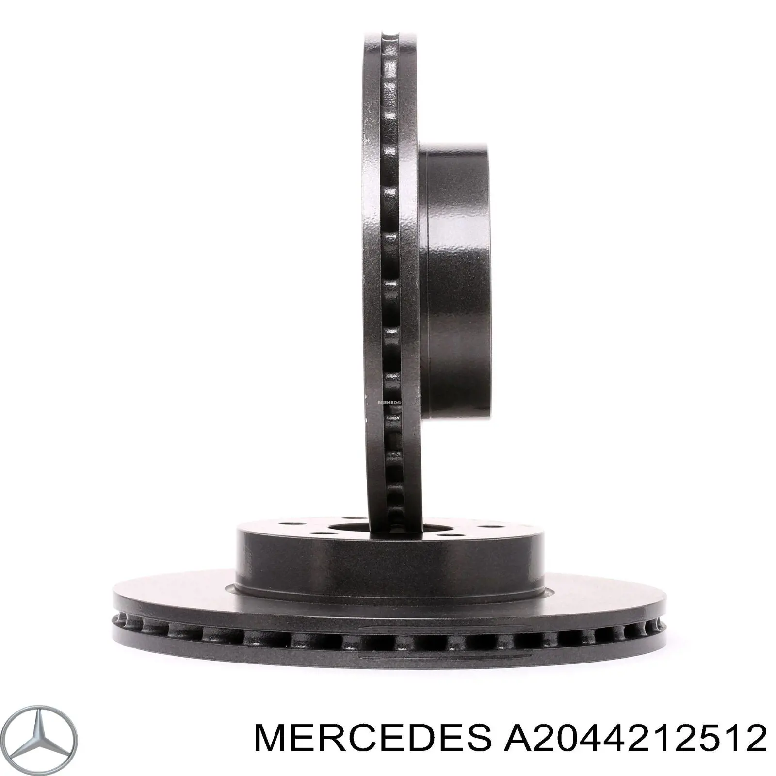 Тормоз дисковый передний Mercedes A2044212512 цена, от 36.96 USD