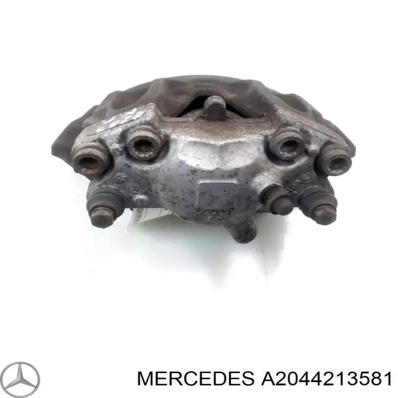 Купить A2044213581 Mercedes Суппорт тормозной передний левый