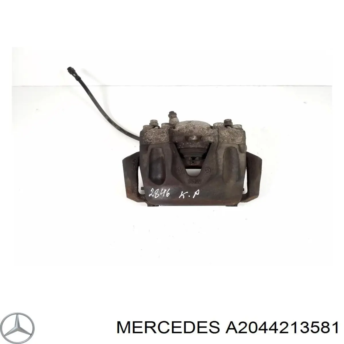 Суппорт тормозной передний левый A2044213581 Mercedes