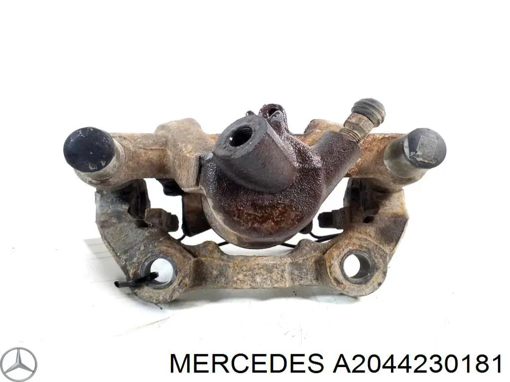 Суппорт тормозной левый задний Mercedes A2044230181