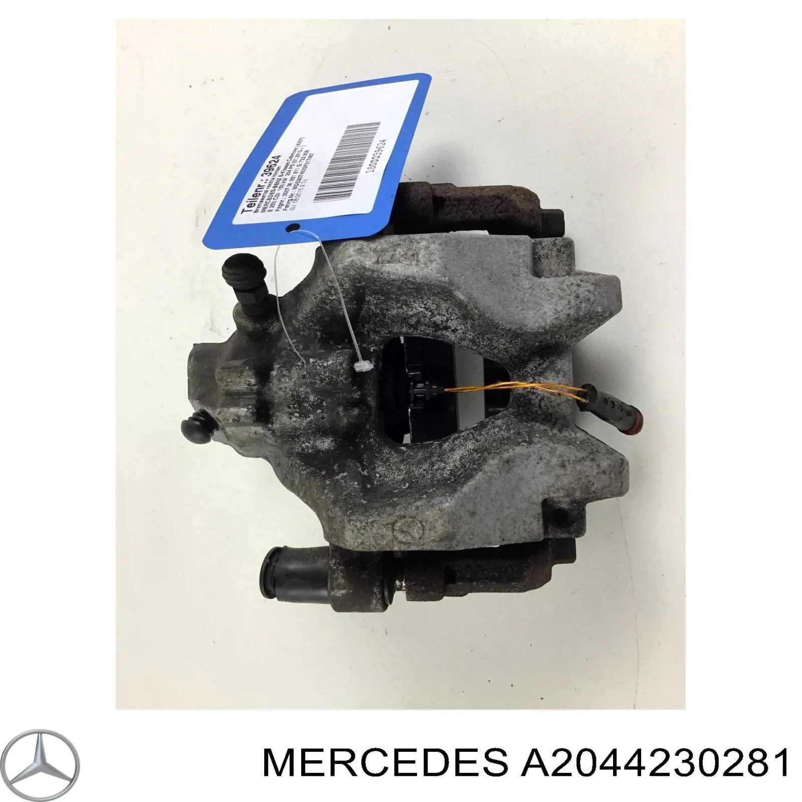 204423028180 Mercedes Суппорт тормозной задний правый