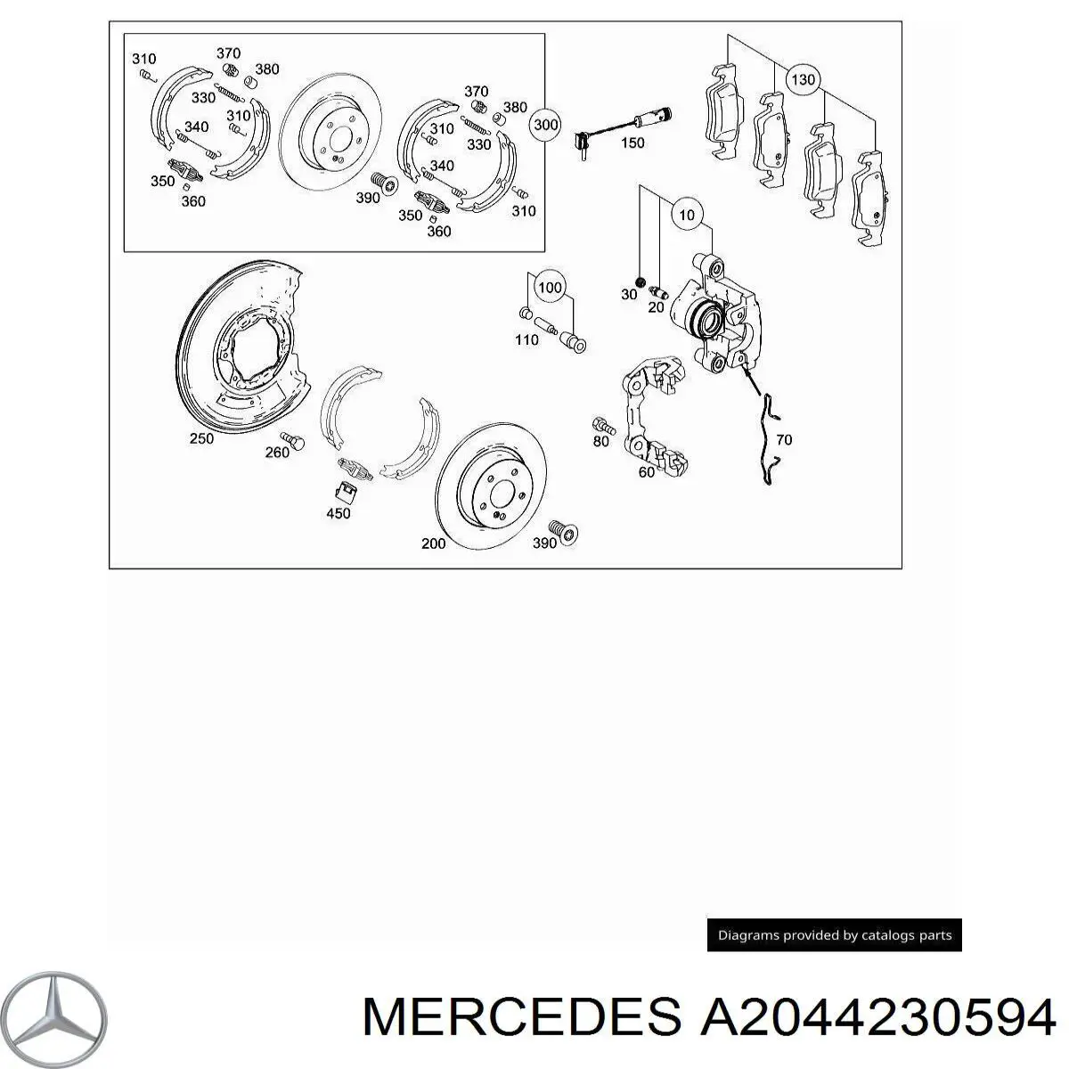 A2044230594 Mercedes 