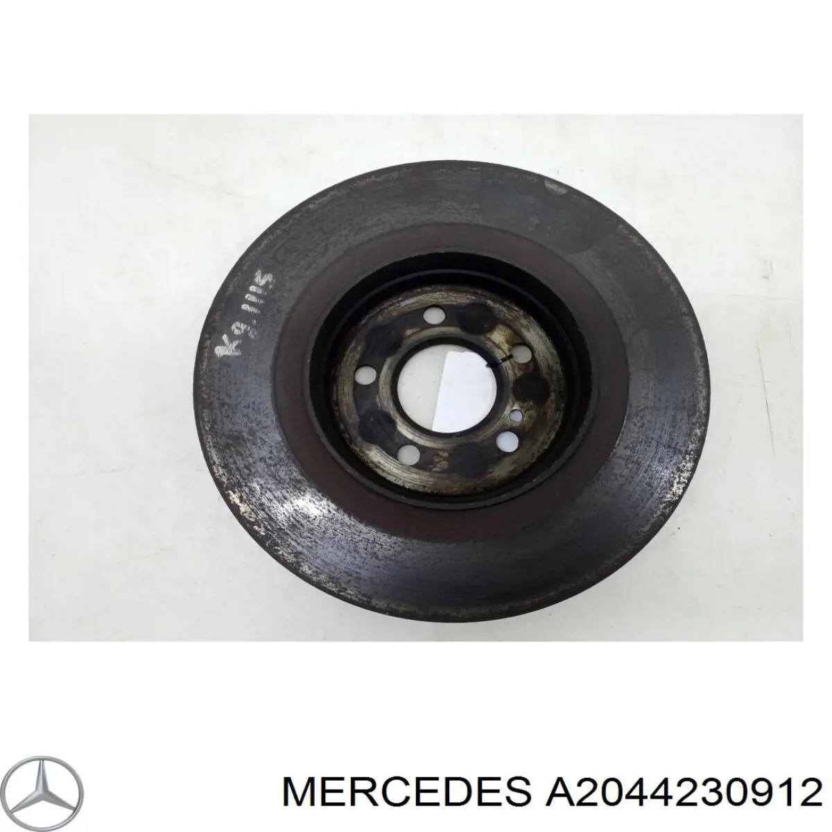 Тормозные диски A2044230912 Mercedes