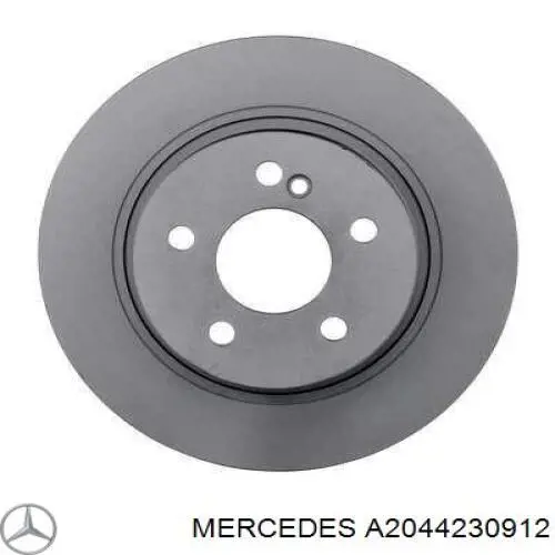 Задний тормозной диск Mercedes A2044230912 цена, от 20.75 USD