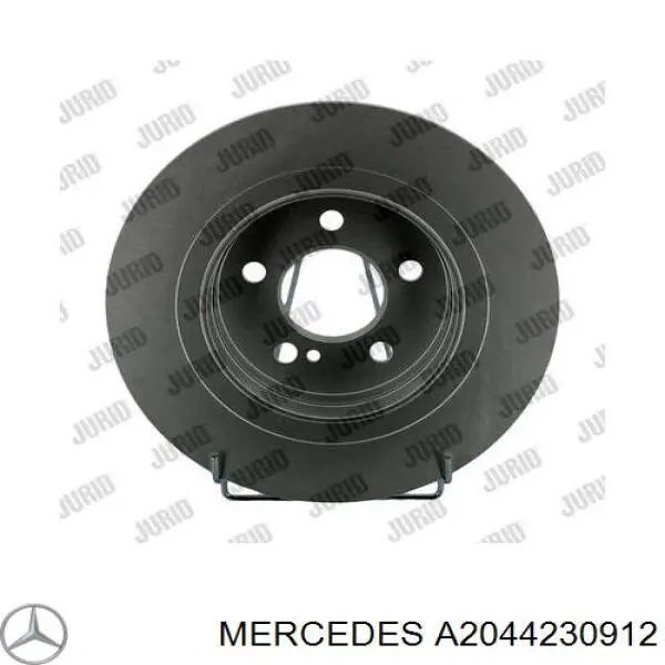 Тормозные диски A2044230912 Mercedes