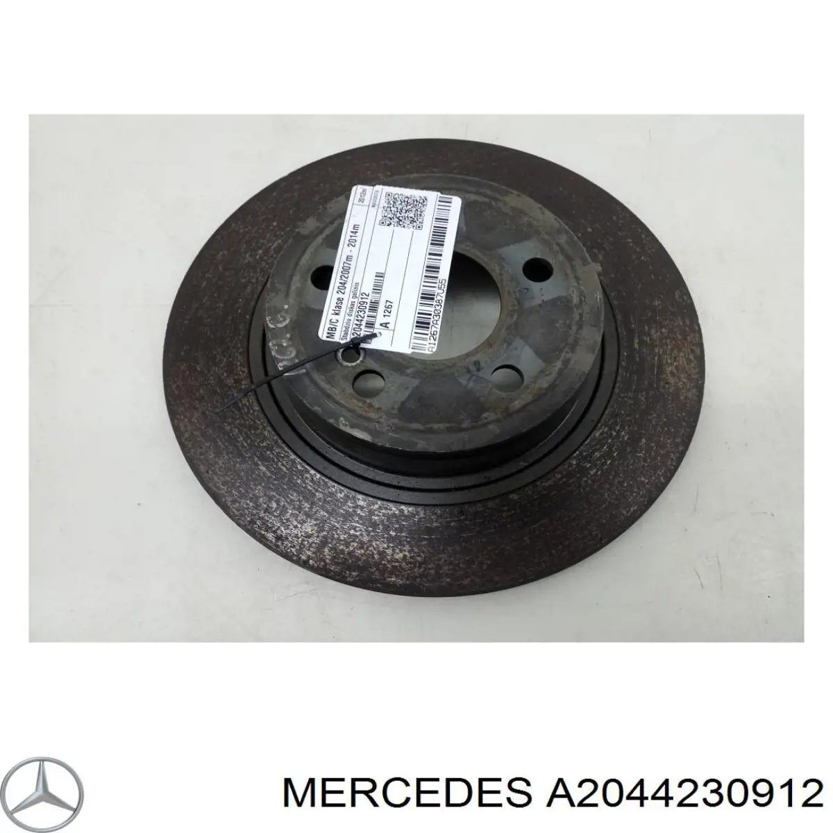 Задний тормозной диск Mercedes A2044230912 цена, от 20.75 USD