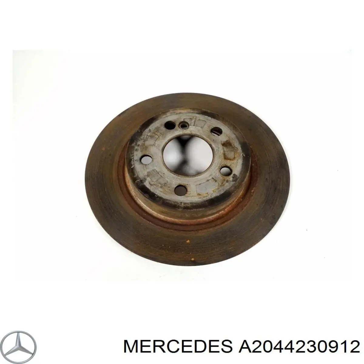 Купить A2044230912 Mercedes Диск тормозной задний