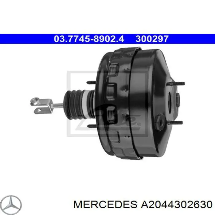 Усилитель тормозов A2044302630 Mercedes