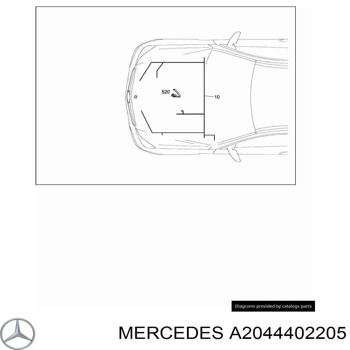 A2044402205 Mercedes 