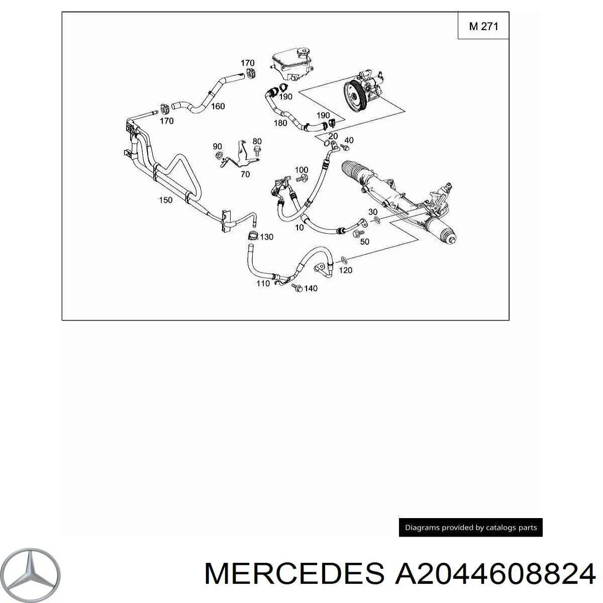 A2044608824 Mercedes 