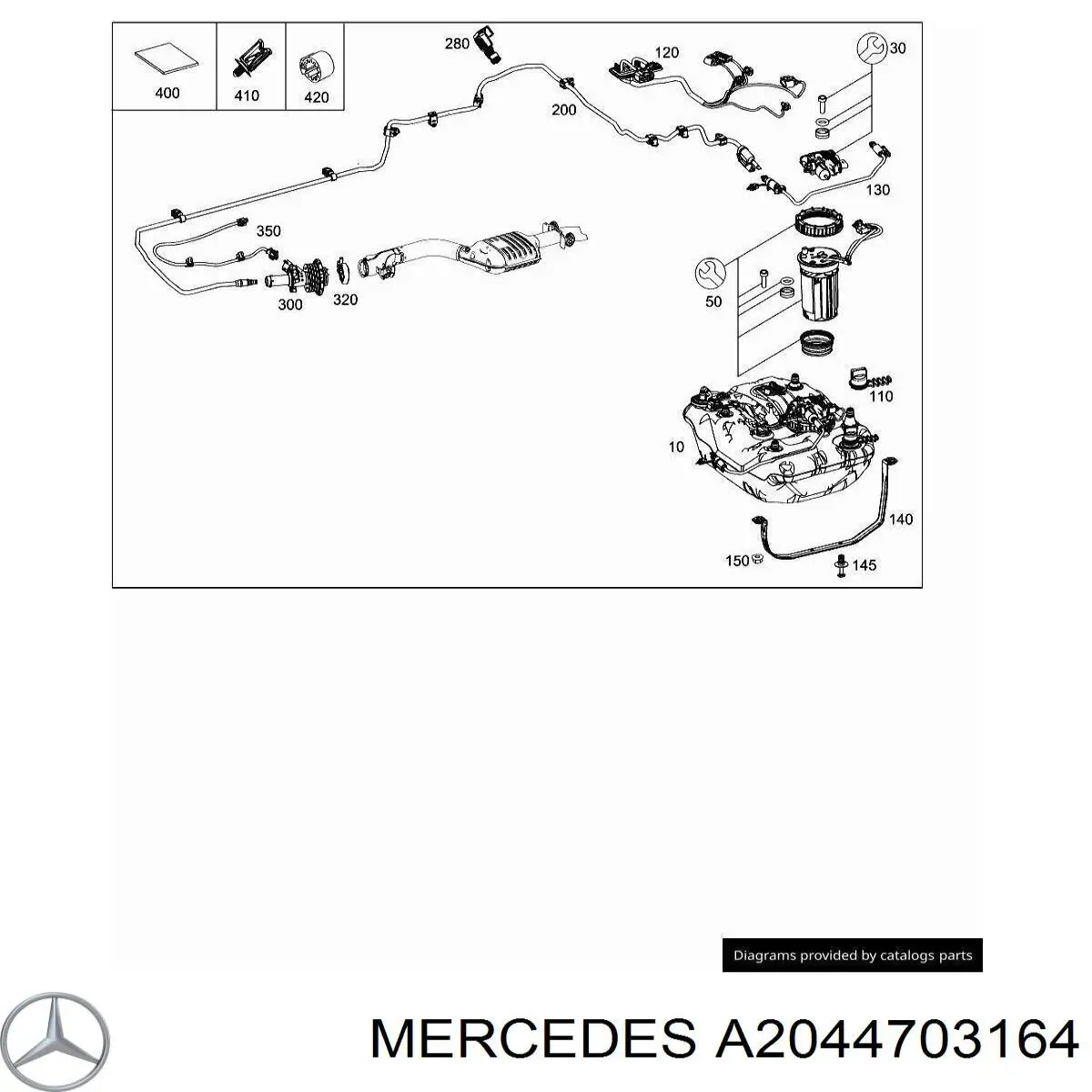 A2044703164 Mercedes 