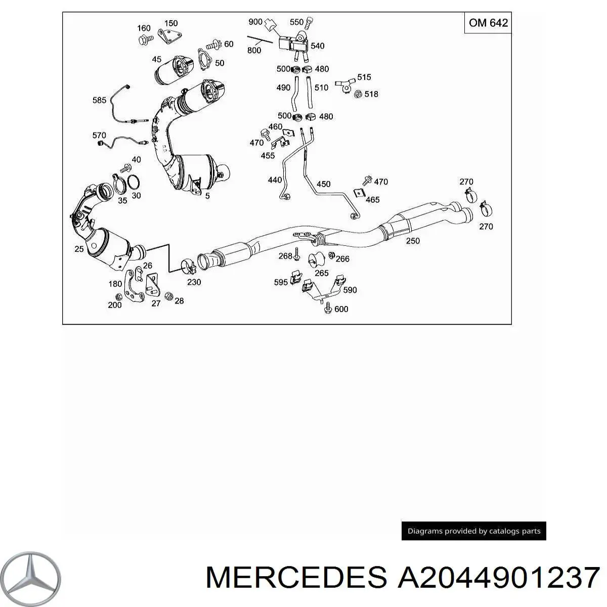  A2044901237 Mercedes