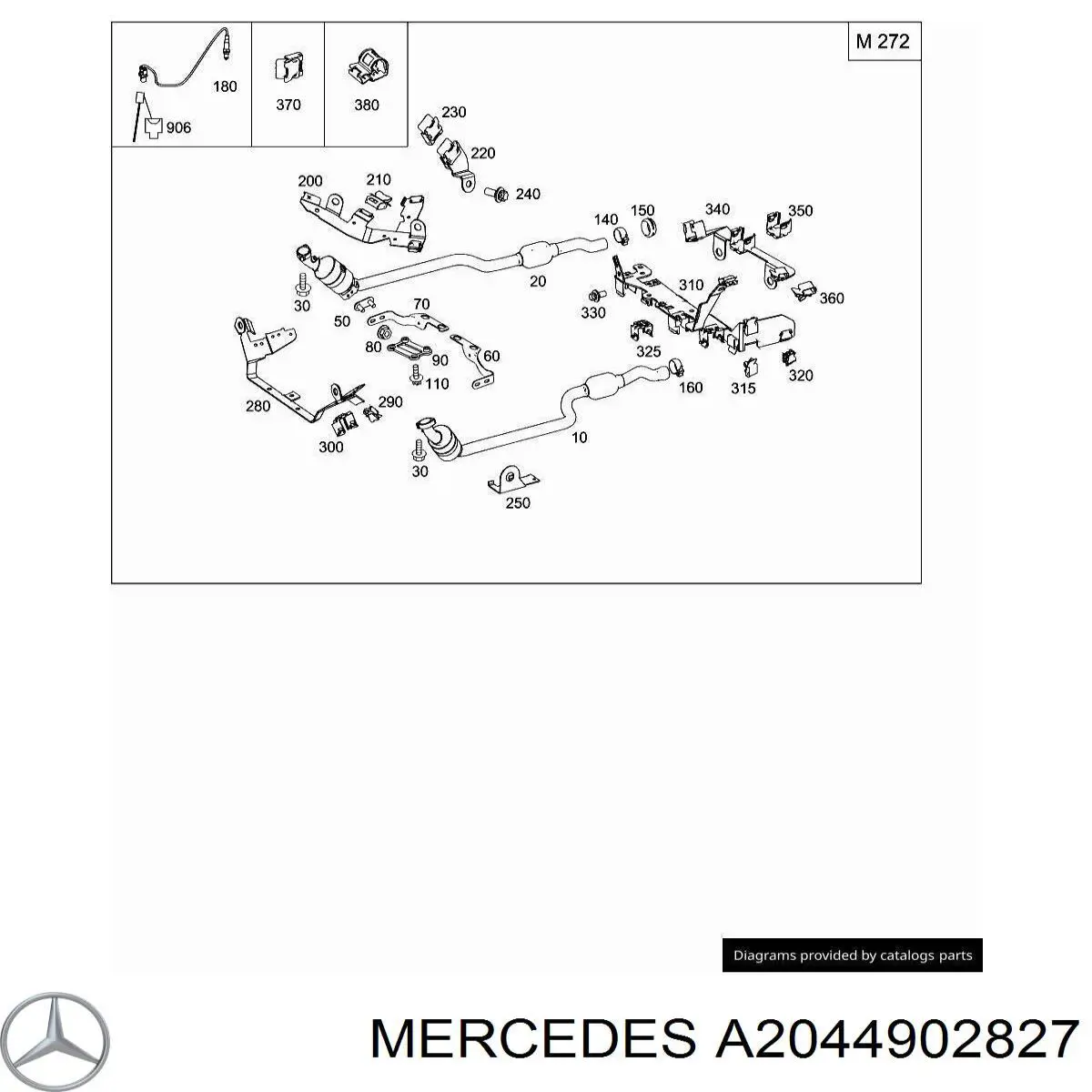 A2044902827 Mercedes 