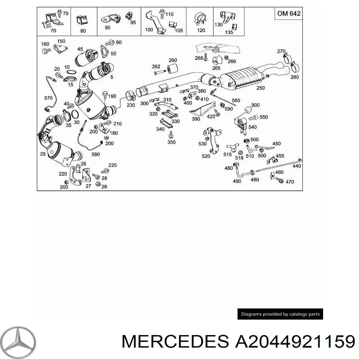  A2044921159 Mercedes