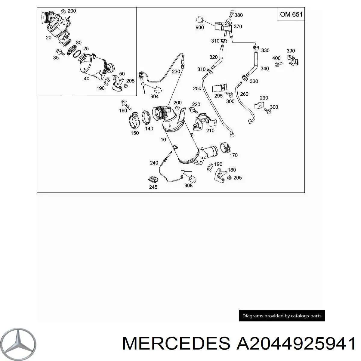 A2044925941 Mercedes 