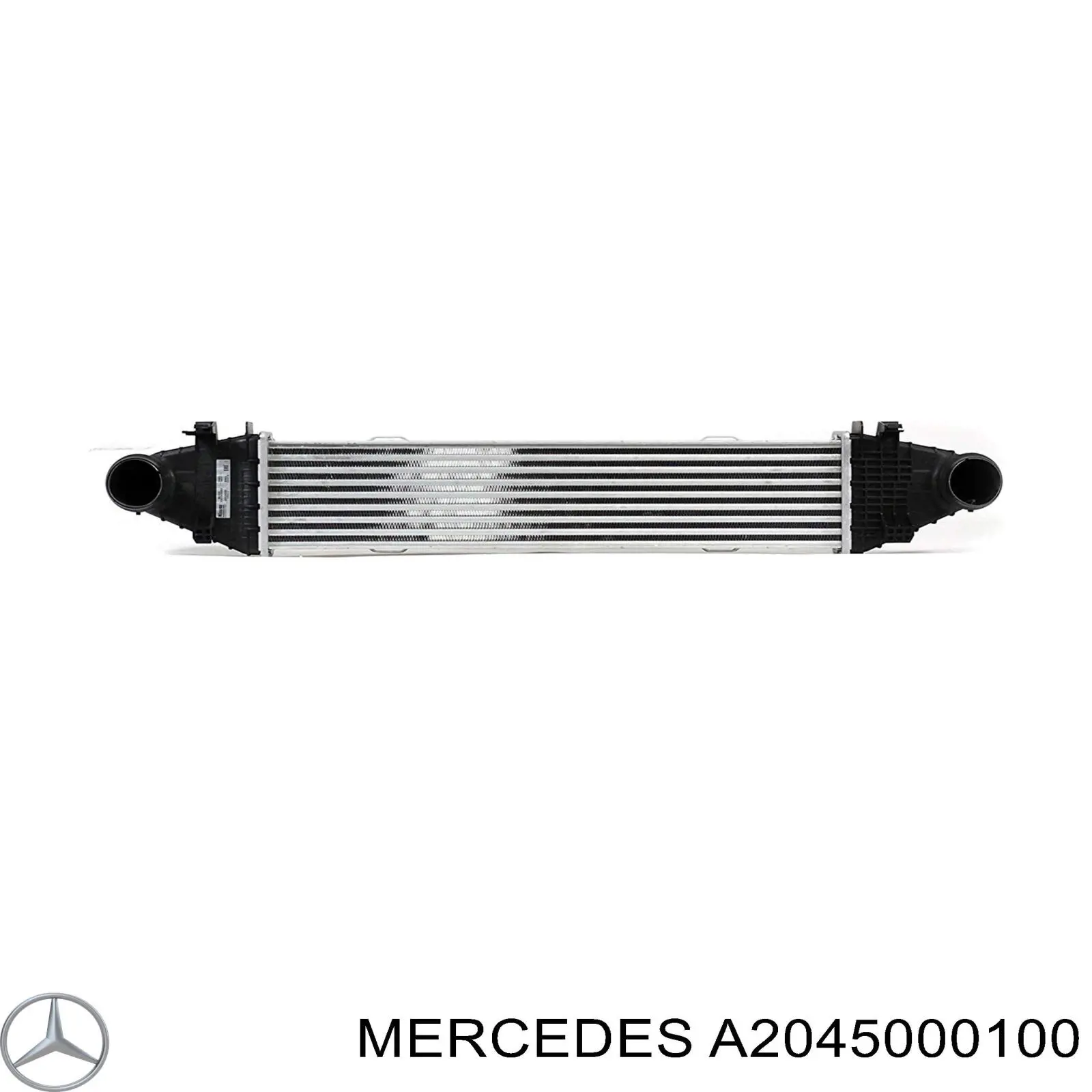 A2045000100 Mercedes radiador de intercooler