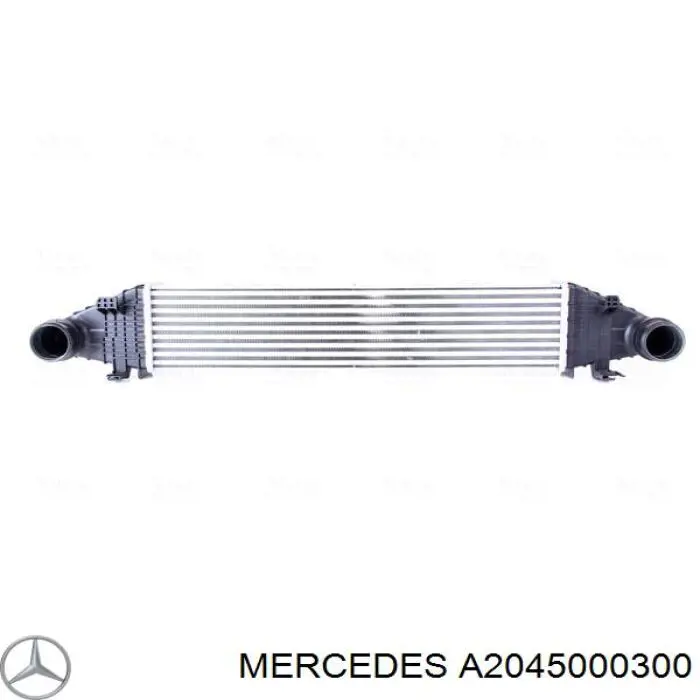 A2045000300 Mercedes radiador de intercooler