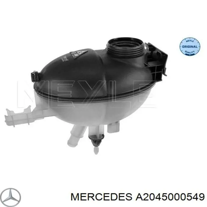 Бачок системы охлаждения двигателя расширительный Mercedes A2045000549 цена, от 18.99 USD