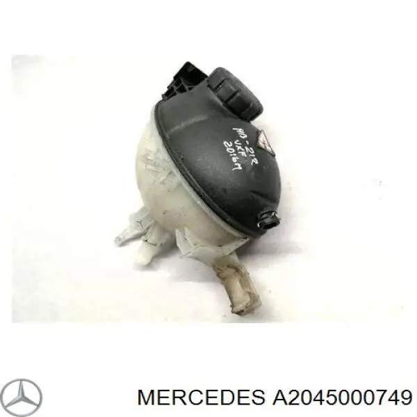 A2045000749 Mercedes tanque de expansão do sistema de esfriamento