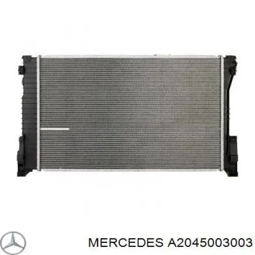 Радиатор охлаждения двигателя Mercedes A2045003003 цена, от 207.95 USD