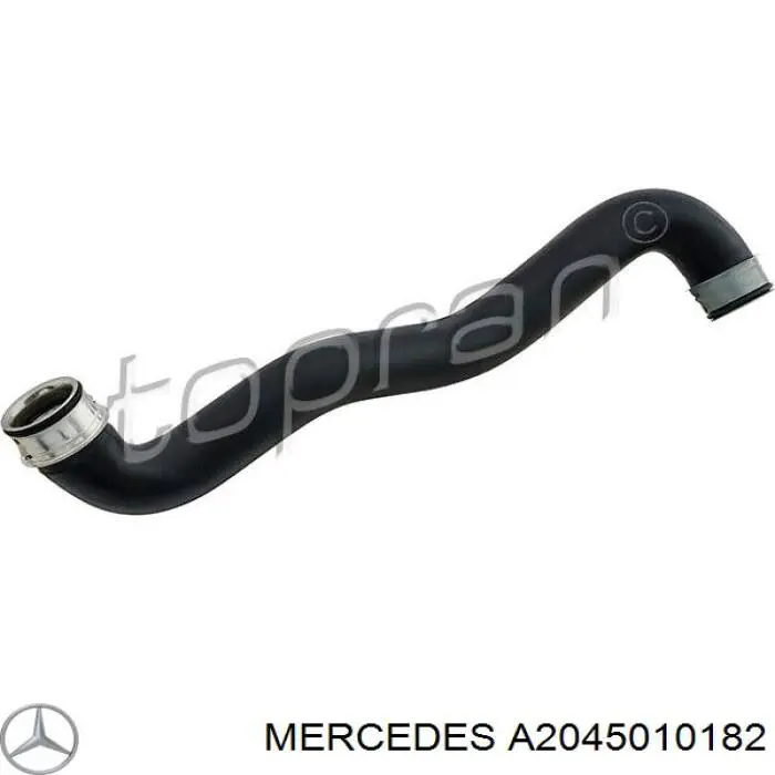 A2045010182 Mercedes шланг (патрубок радиатора охлаждения верхний)