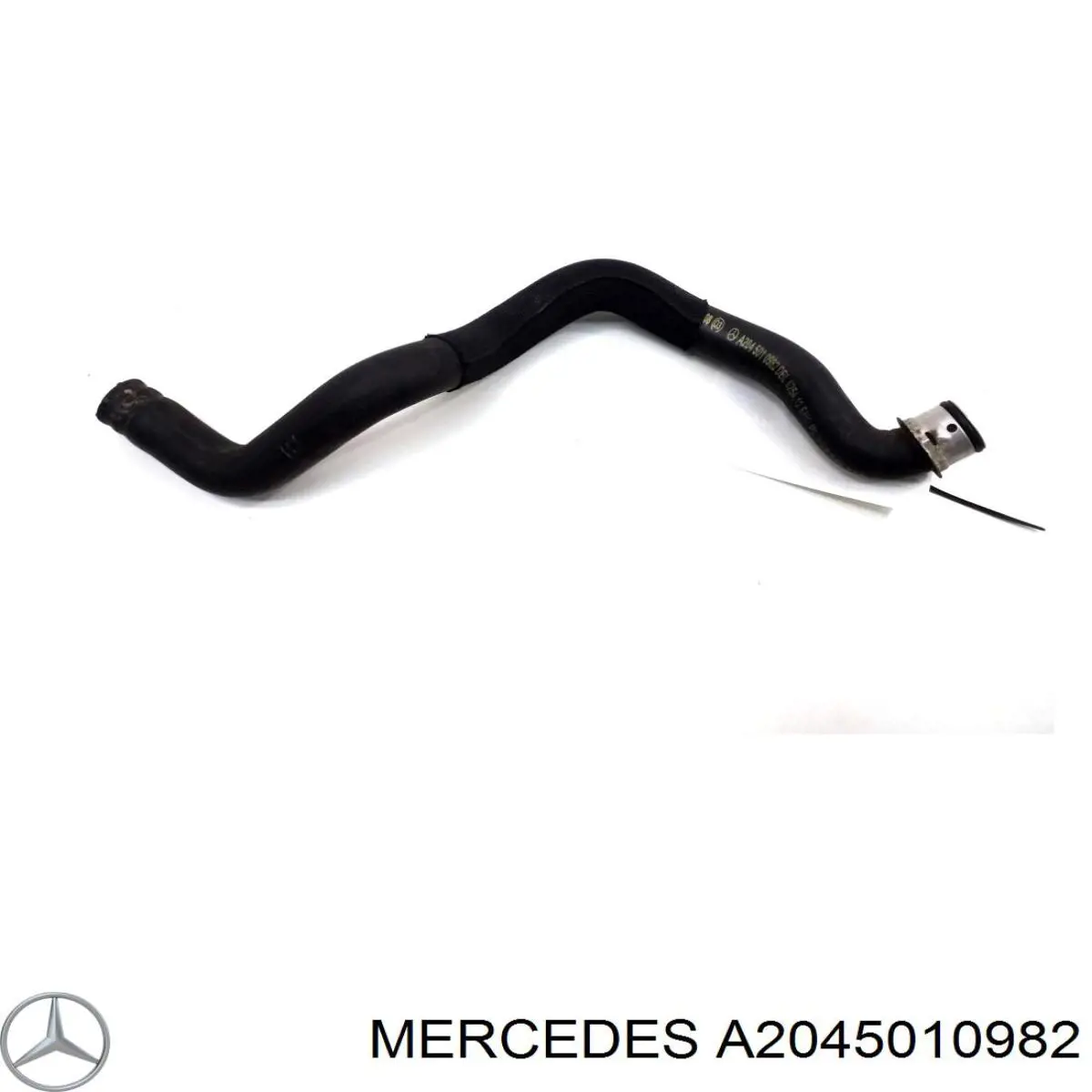 2045017182 Mercedes шланг расширительного бачка нижний