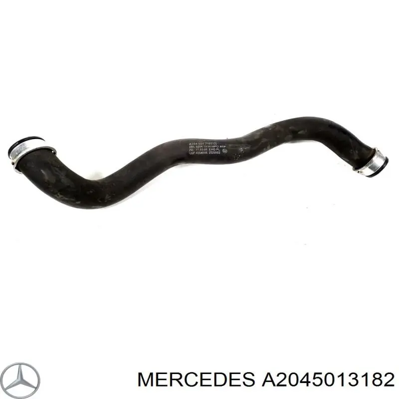 A2045013182 Mercedes шланг (патрубок радиатора охлаждения верхний)