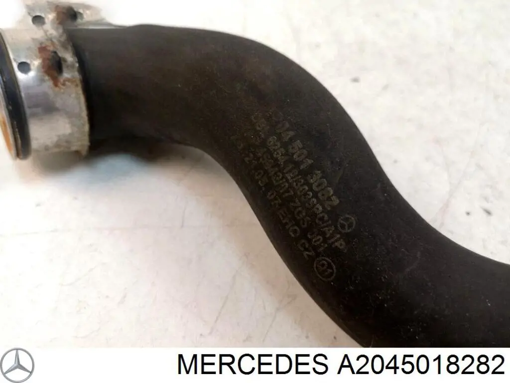 204501828228 Mercedes mangueira (cano derivado inferior do radiador de esfriamento)