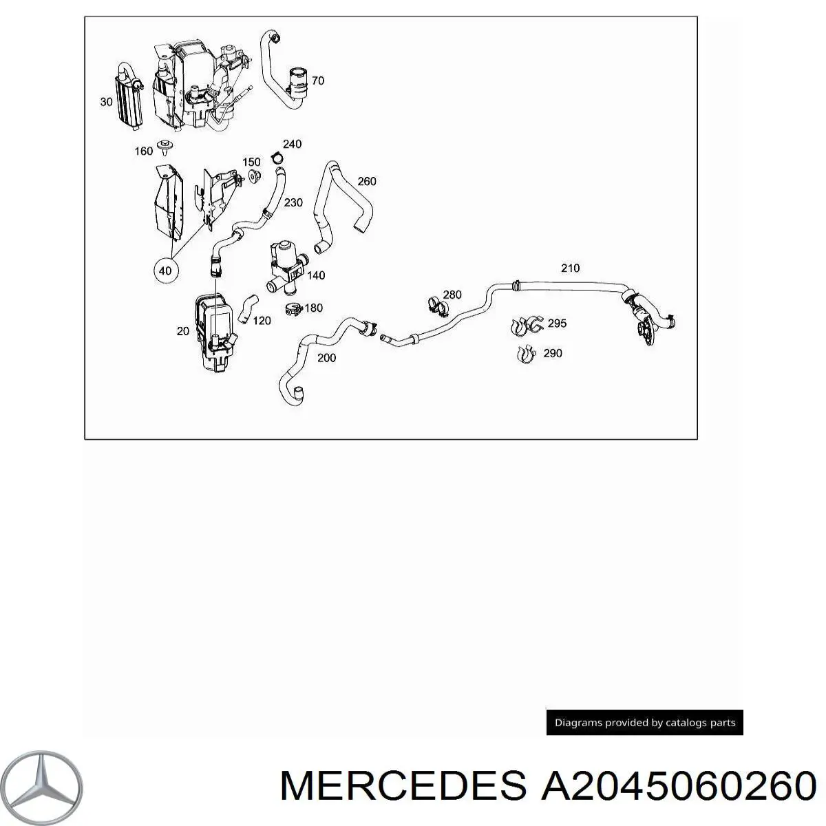  A2045060260 Mercedes