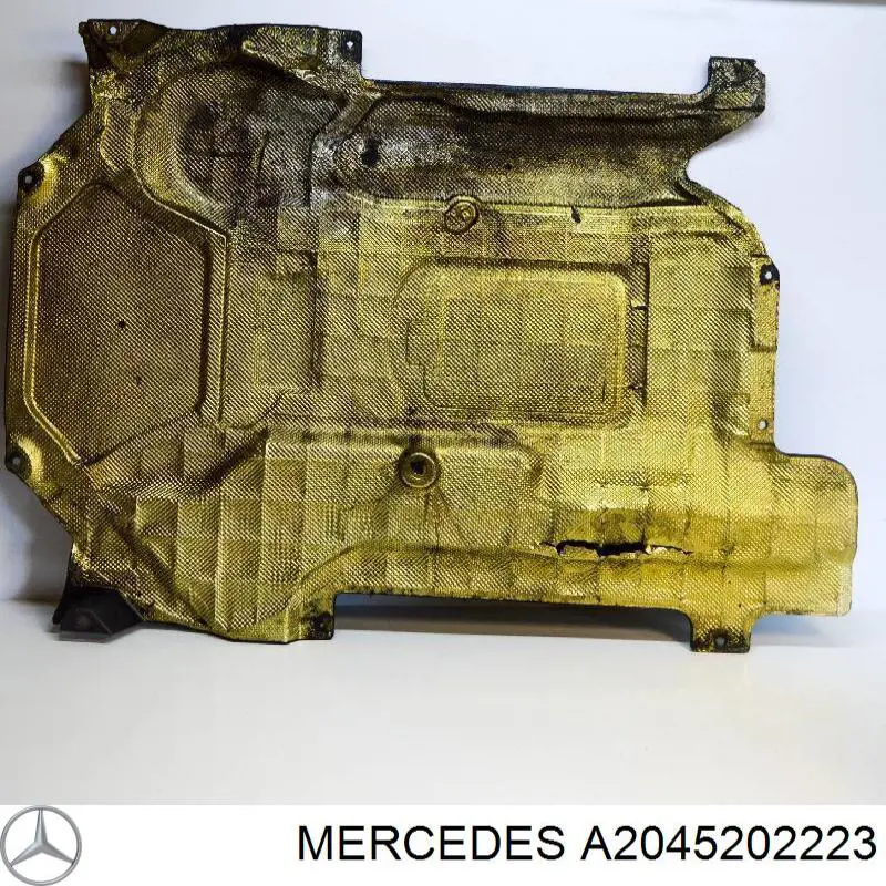 2045202223 Mercedes Защита двигателя задняя
