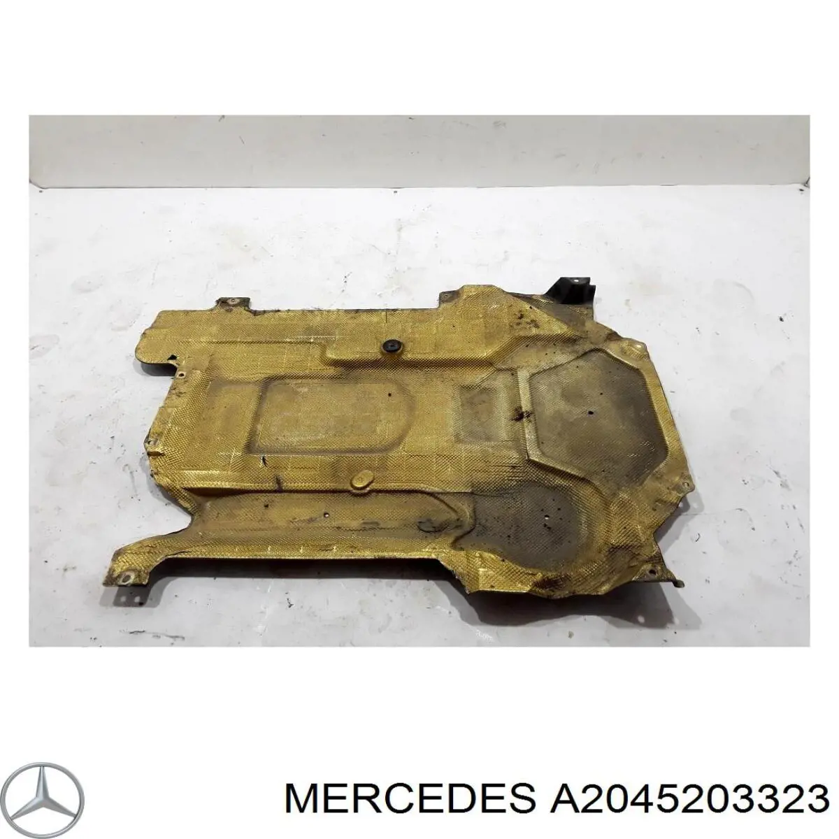 2045202223 Mercedes Защита двигателя задняя